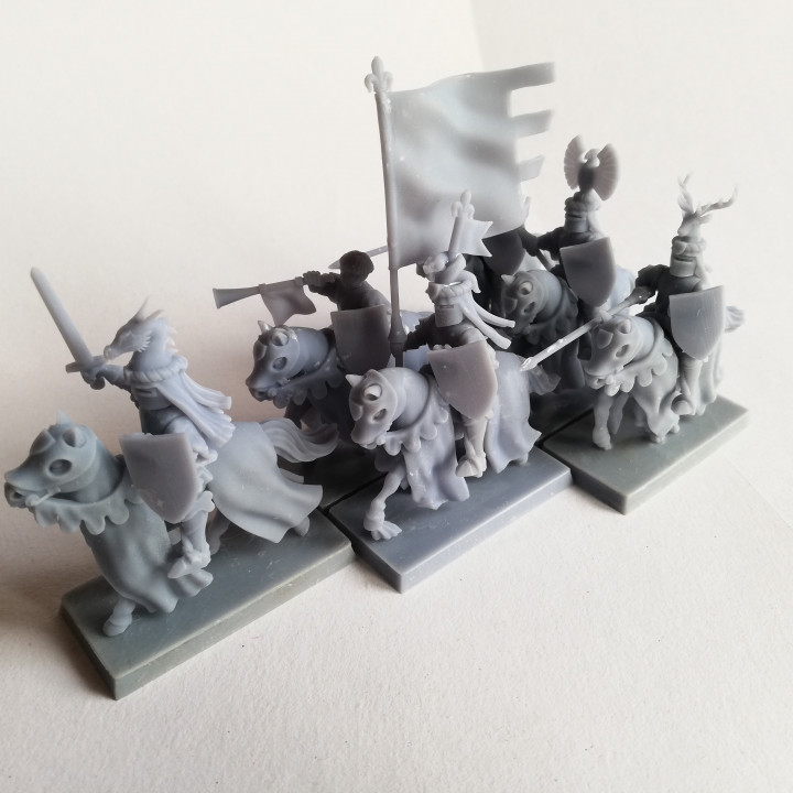 Medieval Knight Miniatures (modular, 32mm/28 heroic)