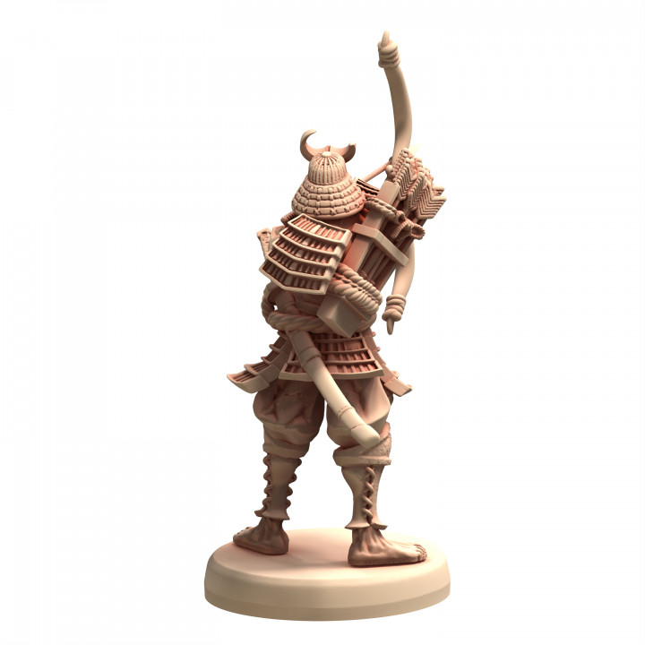 3d Printable 003 Japan Ancient Youkai Kappa Kuzenbo Zombie Samurai 