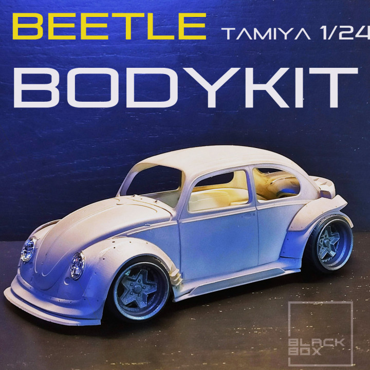 Download VW BEETLE BODYKIT FOR TAMIYA 1 24 Da black box MINIATURES STL