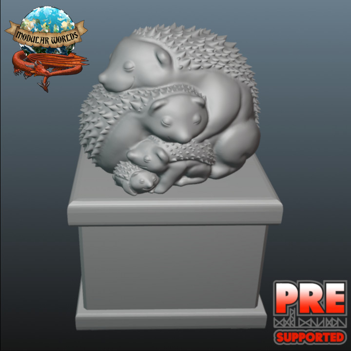 Hedgehog Trinket Ornament image