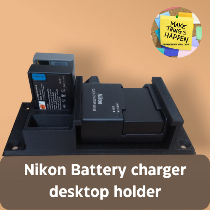 Nikon Battery charger desktop holder image