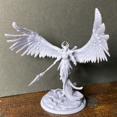 Picture of print of Angelic Warrior
