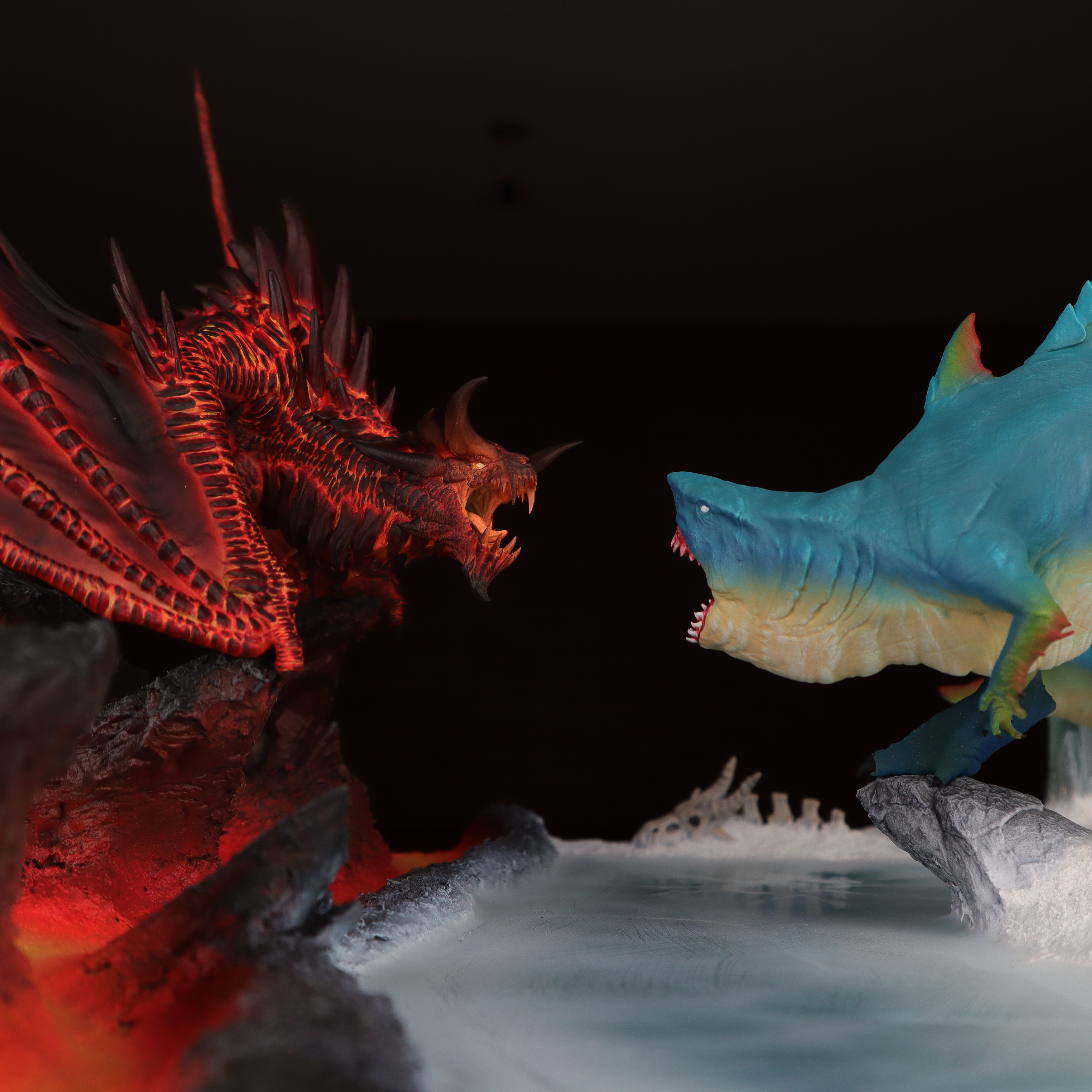 下载 Elder Magma Dragon 通过 Rescale Miniatures