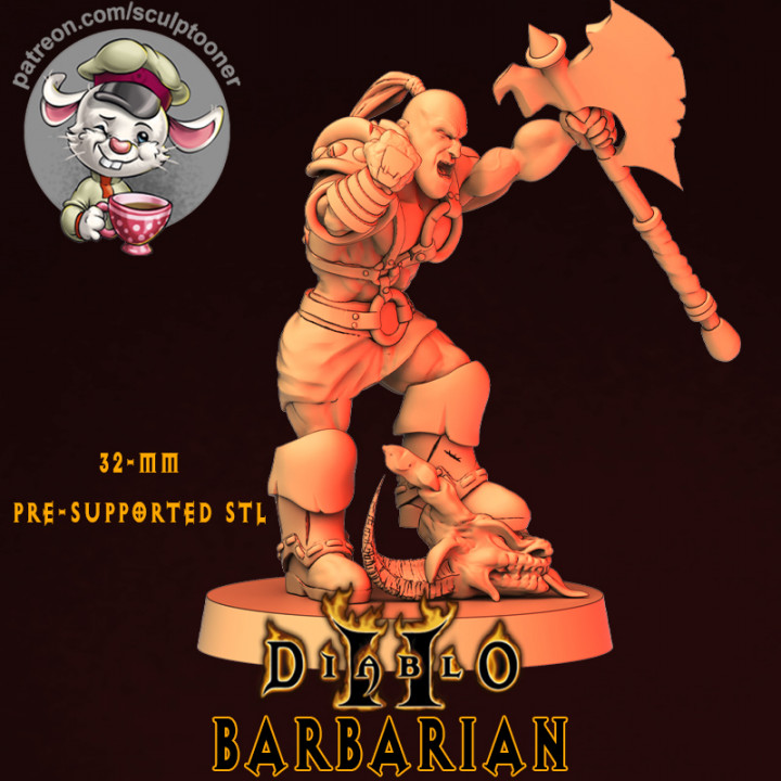 Diablo 2 Barbarian image