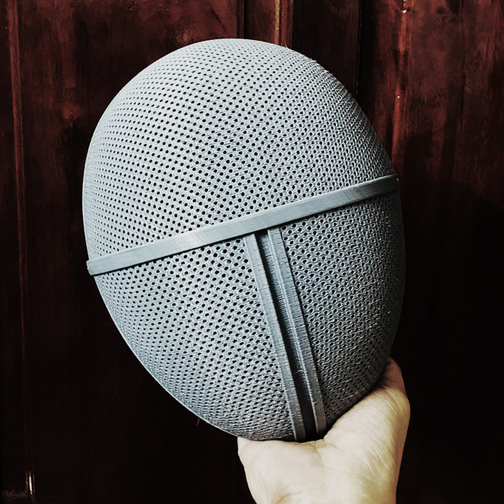 3D Print of Squid game Mask - Protection Soldier Mask