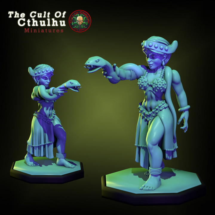 3d Printable Mata Hari Cthulhu Investigator Spy Dancer 32mm Rpg Tabletop By Cosmondo 