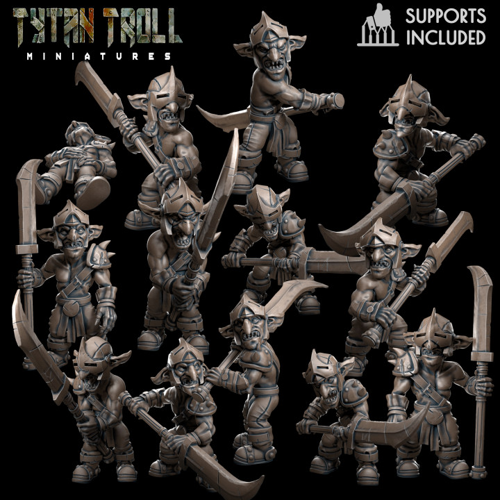 Goblin Spearman Bundle [Pre-Supported] image
