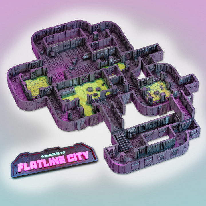 Flatline City: Underground Tunnels / Sewers image