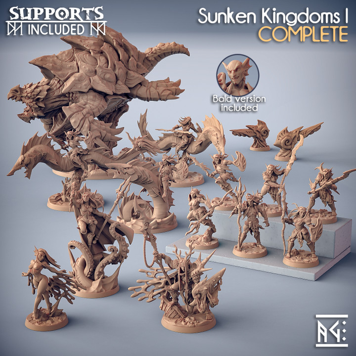 Sunken Kingdoms I (Presupported) image