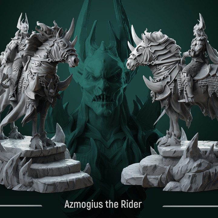Azmogius the Rider pre-supported image