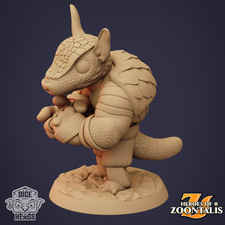 Armadillo Monk (pre-supported included) image