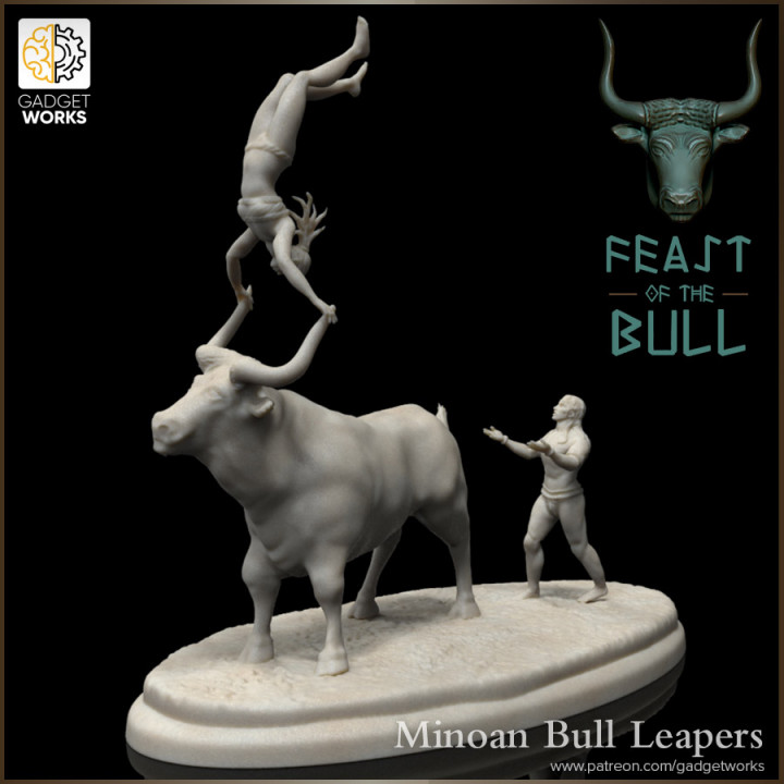 Minoan Palace Feast - 12 figure value set image