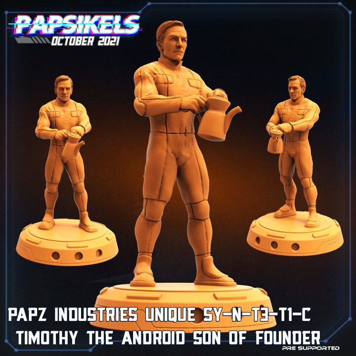 PAPZ INDUSTRIES UNIQUE SY-N-T3-T1-C TIMOTHY ANDROID SON image