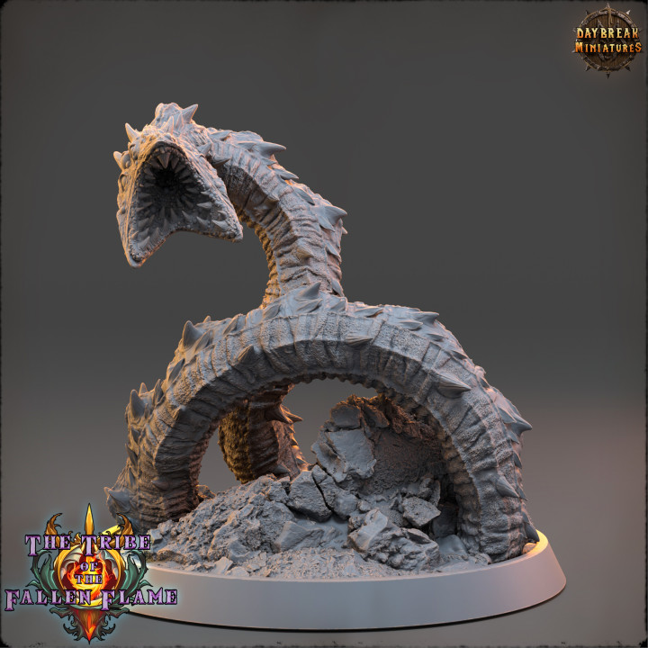 Ancient Dreadwriggler - The Tribe Of The Fallen Flame image