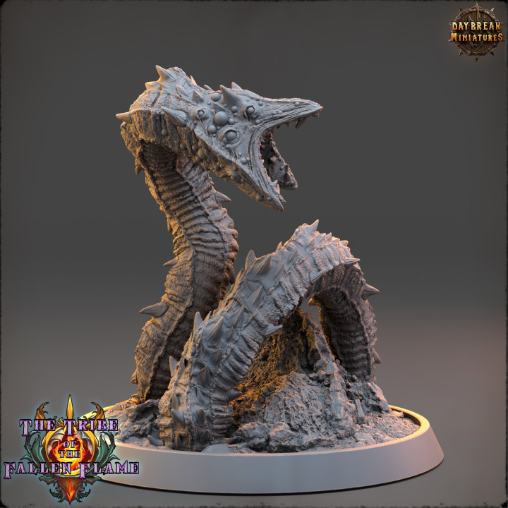 Ancient Dreadwriggler - The Tribe Of The Fallen Flame image
