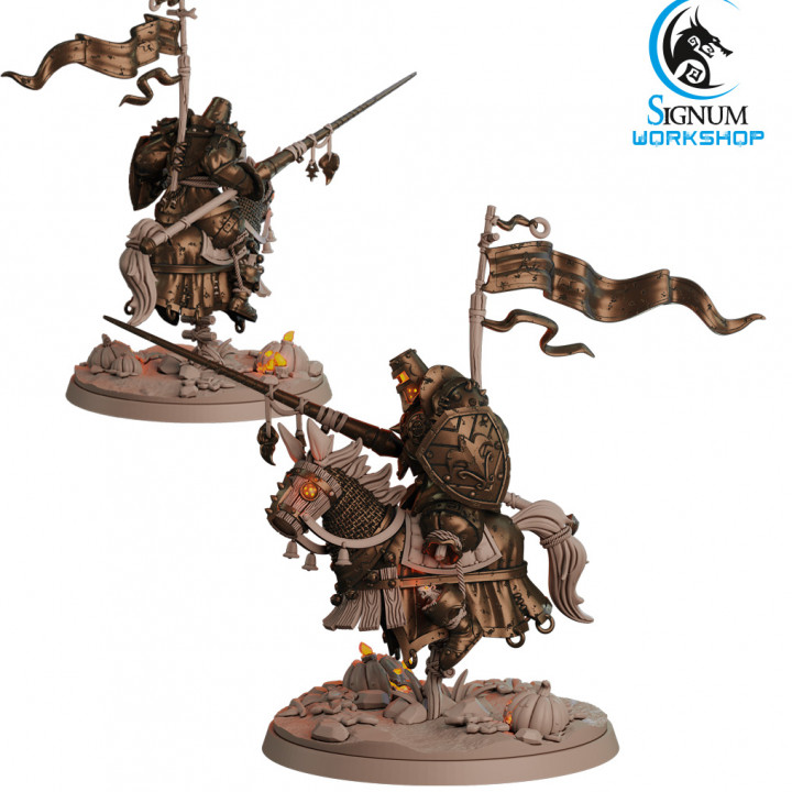 Scarecrow Knight with Spear image