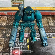 Picture of print of Sci-fi "R-CEE" bot [Support-free]