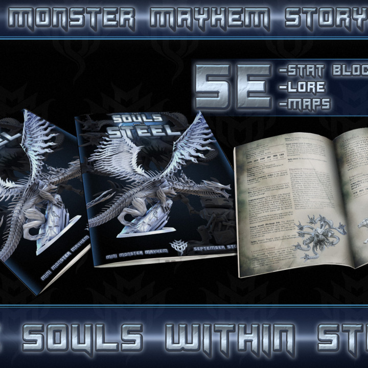 The Souls within Steel (Stat Blocks, encounter, lore, and map) image