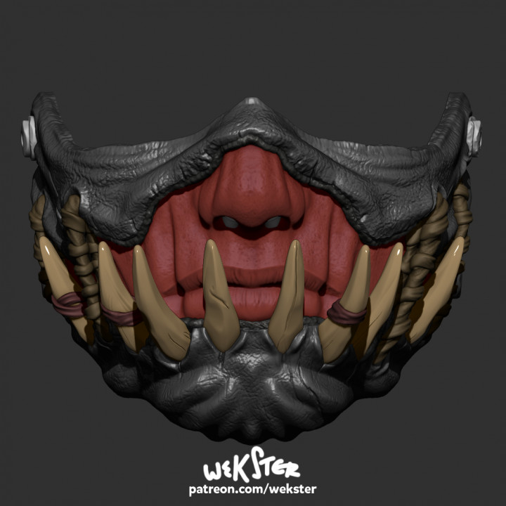Primal mask - single and multimaterial image