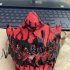 Symbiote mask - single and multimaterial print image