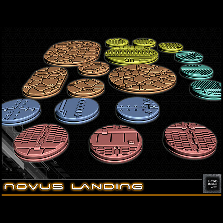 Sci-fi Bases - Novus Landing image