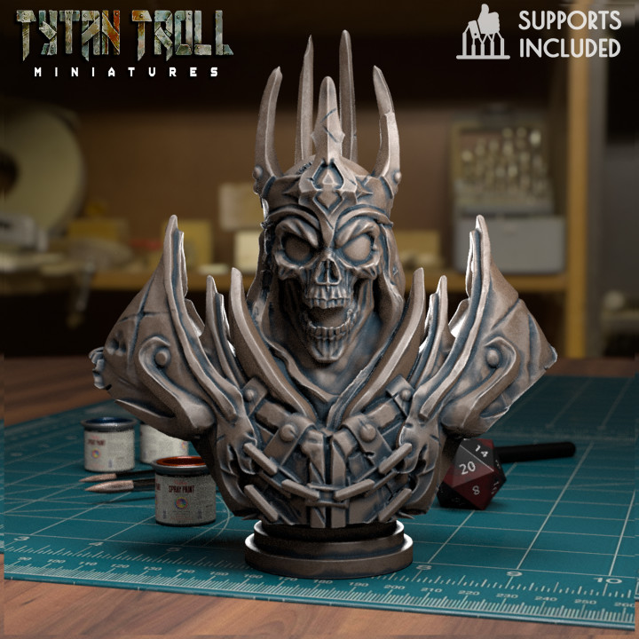 Lich Bust [Pre-Supported] image