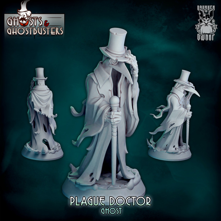 plague doctor ghost image