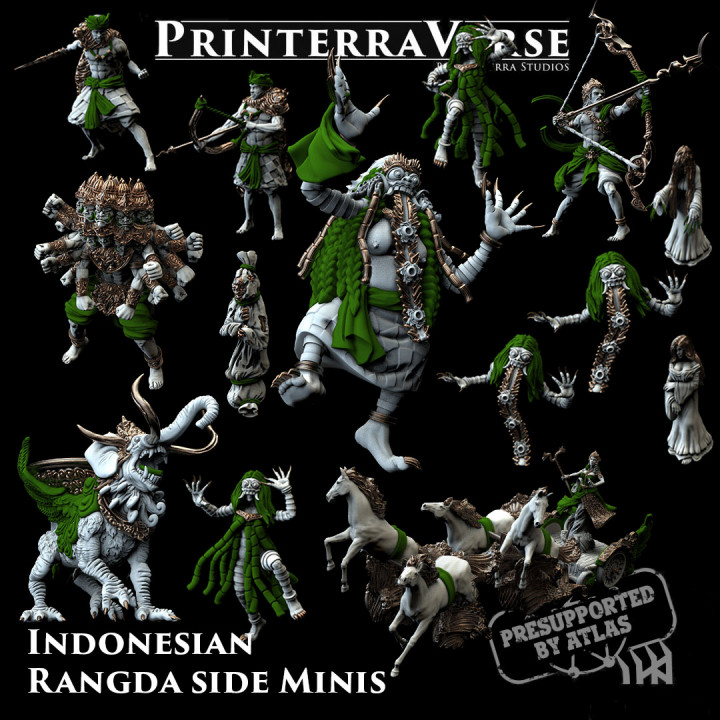 006 Indonesian Myth Rangda Side Minis image