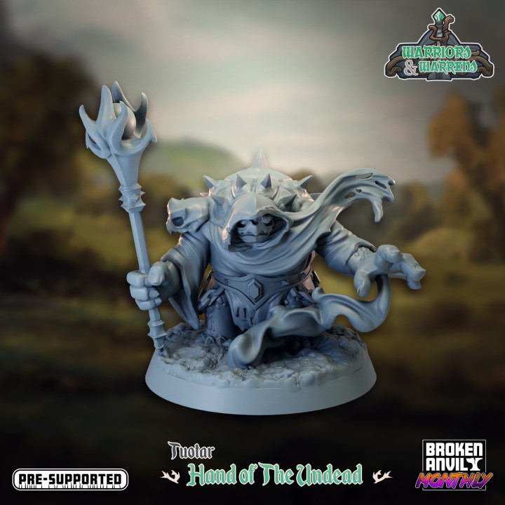 Warriors and Warrens- Tuotar Hand of the Undead image
