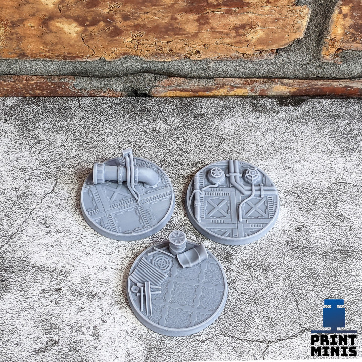 Zavoda Factory Bases - 17 miniatures - Doomsday Collection image