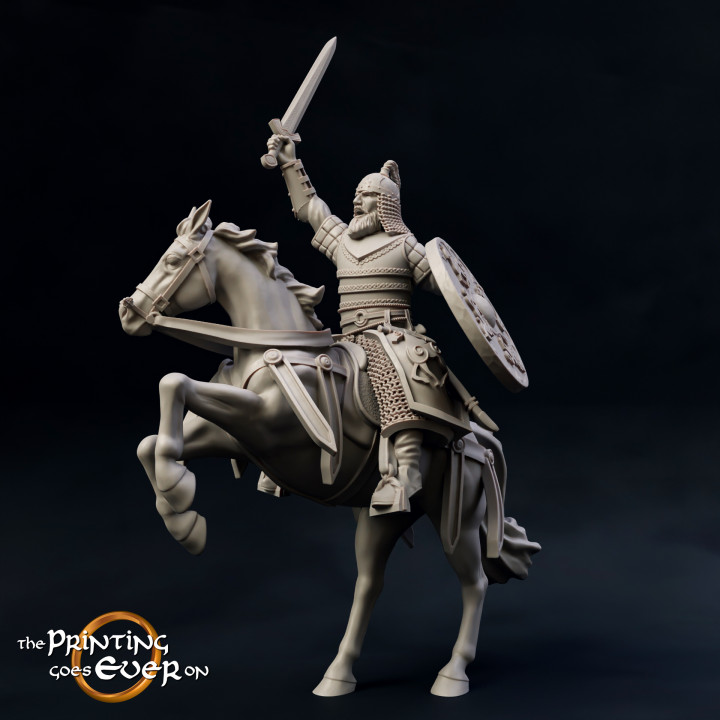 Prince Ebremer - Mounted - Presupported image
