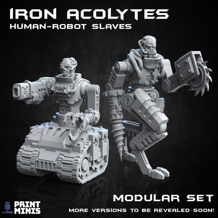 The Iron Acolytes - 28 piece modular kit - Doomsday Collection image