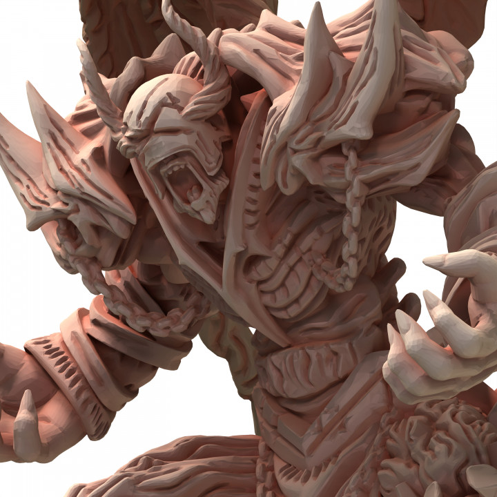 005 Winged Demon Lord Nebo with Spike base