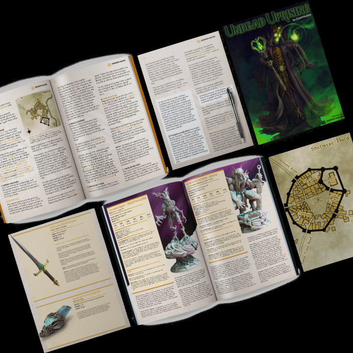 Dungeon Master Stash 5E Campaign - August 2021: Undead Uprising image
