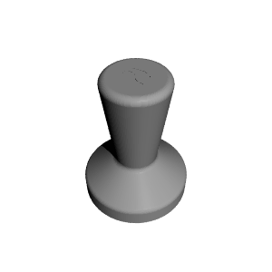 Coffee tamper 51mm by voidThread, Download free STL model