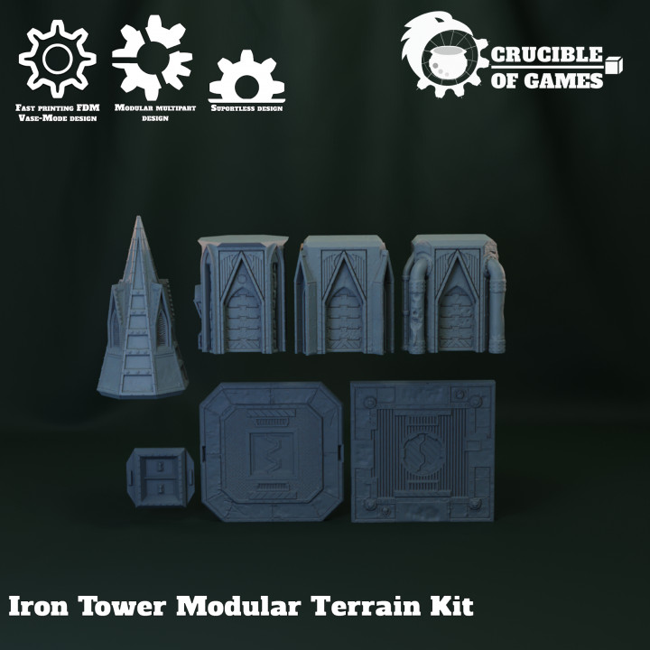 Iron Halls - Iron tower image