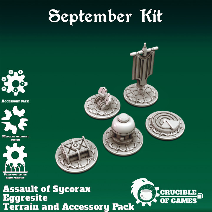 Assault on Sycorax - Eggresite Skirmish Accessories image