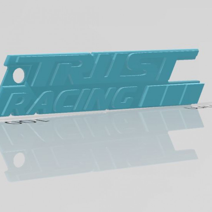Trust Racing Keychain image