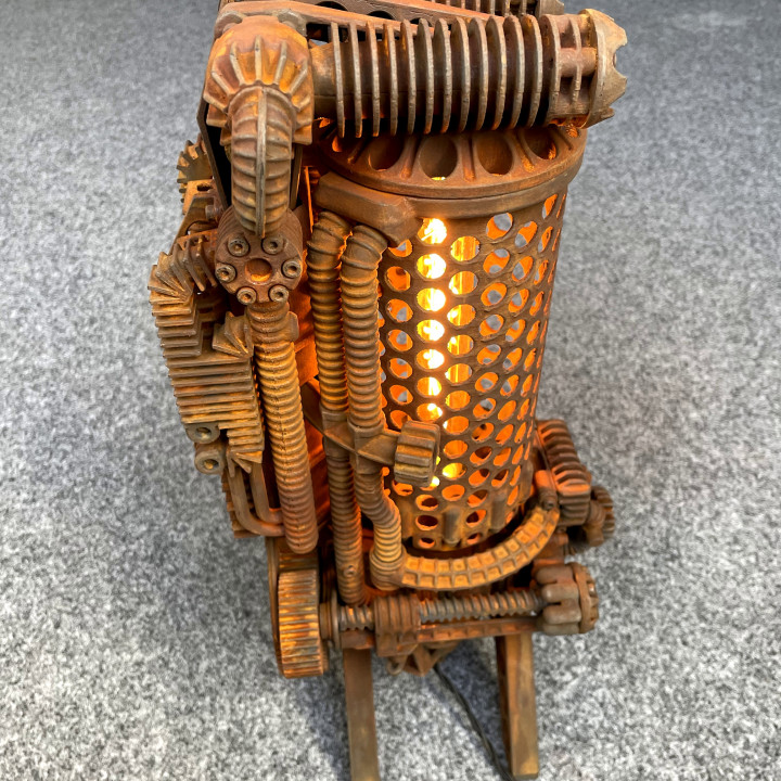 Coke Oven - Steampunk Style Lamp image
