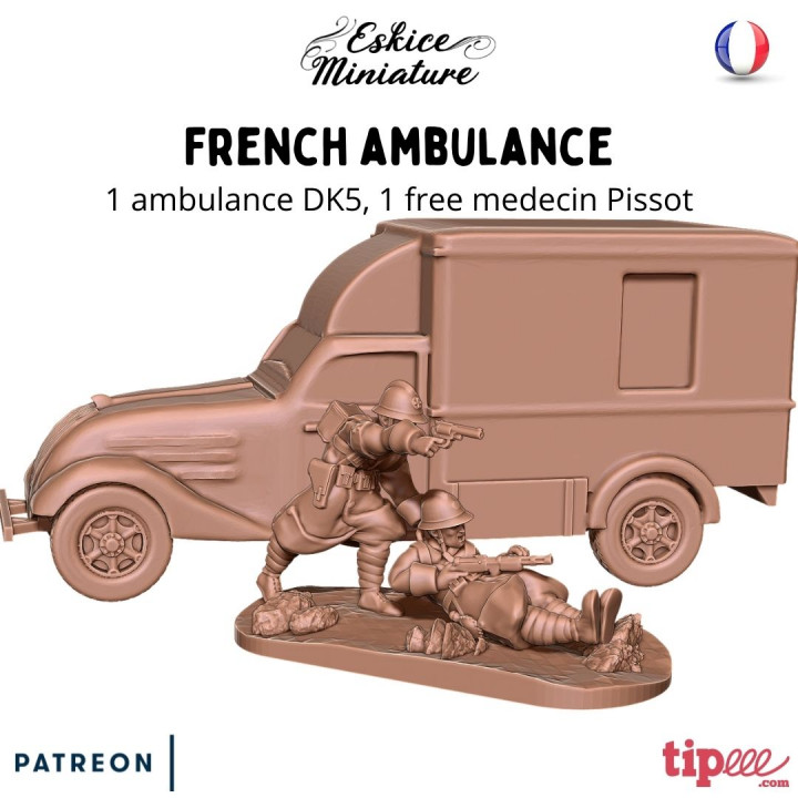 French ARMY - 28mm for wargame image