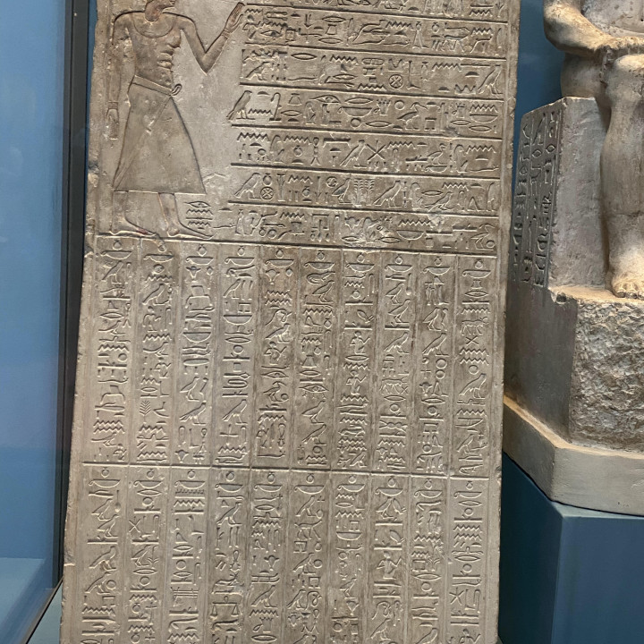Stelae from the chapel of Intef at Abydos North image