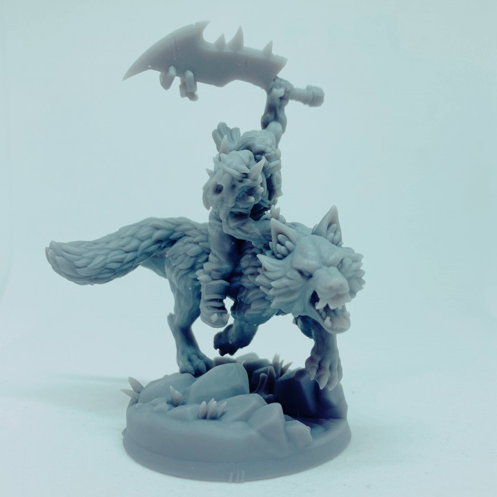 Orc wolf rider image