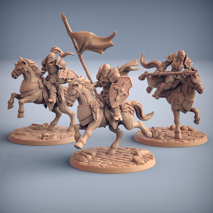 Fighters Guild Riders - 3 Modular Units image