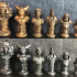 Human Chess Set [Pre-Supported] print image