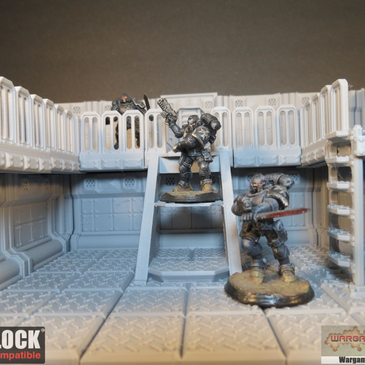 The Complete OpenLOCK Modular Industrial Terrain Tile Set! INCLUDES ALL FILES!!! image