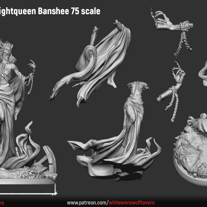 Banshee 75mm and 32mm pre-supported image