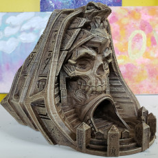 Picture of print of Pharaoh Skull (Dice Tower)