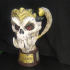 Skull Trophy (Dice Tower) print image