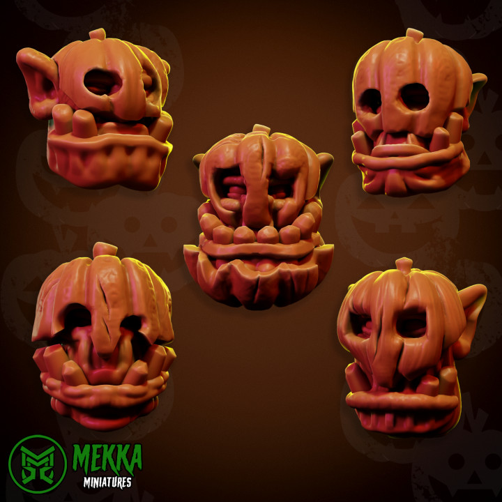 Orc Pumpkin Heads! image