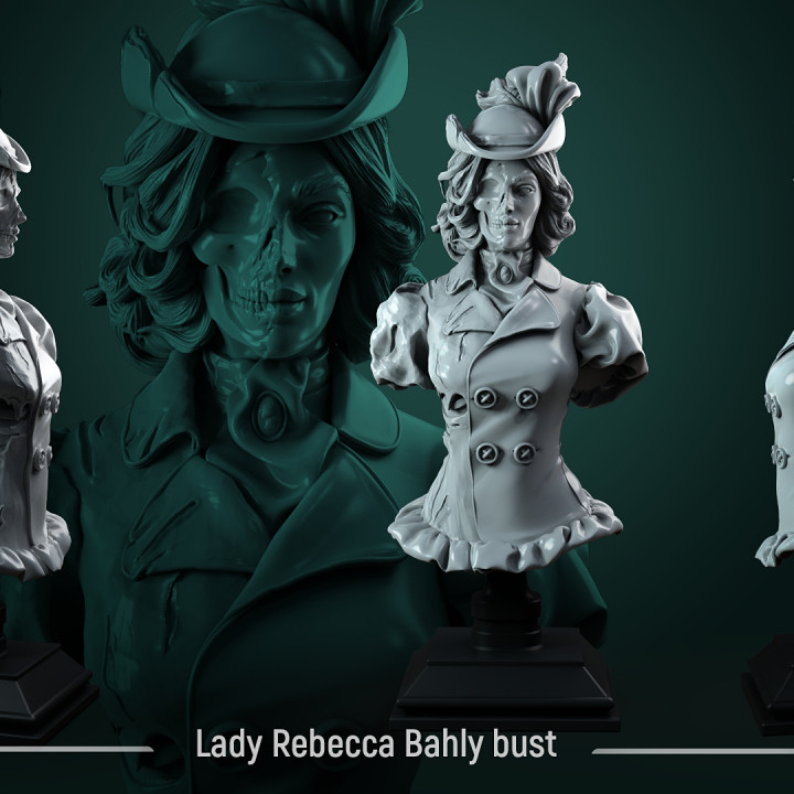 Lady Rebecca Bahly Bust pre-supported image